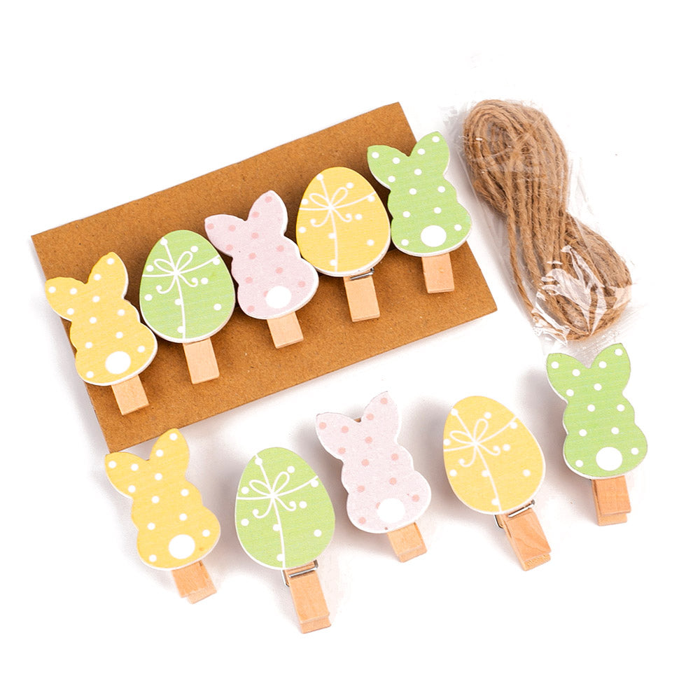Mini clesti decorativi PASTE1 - set 10 buc