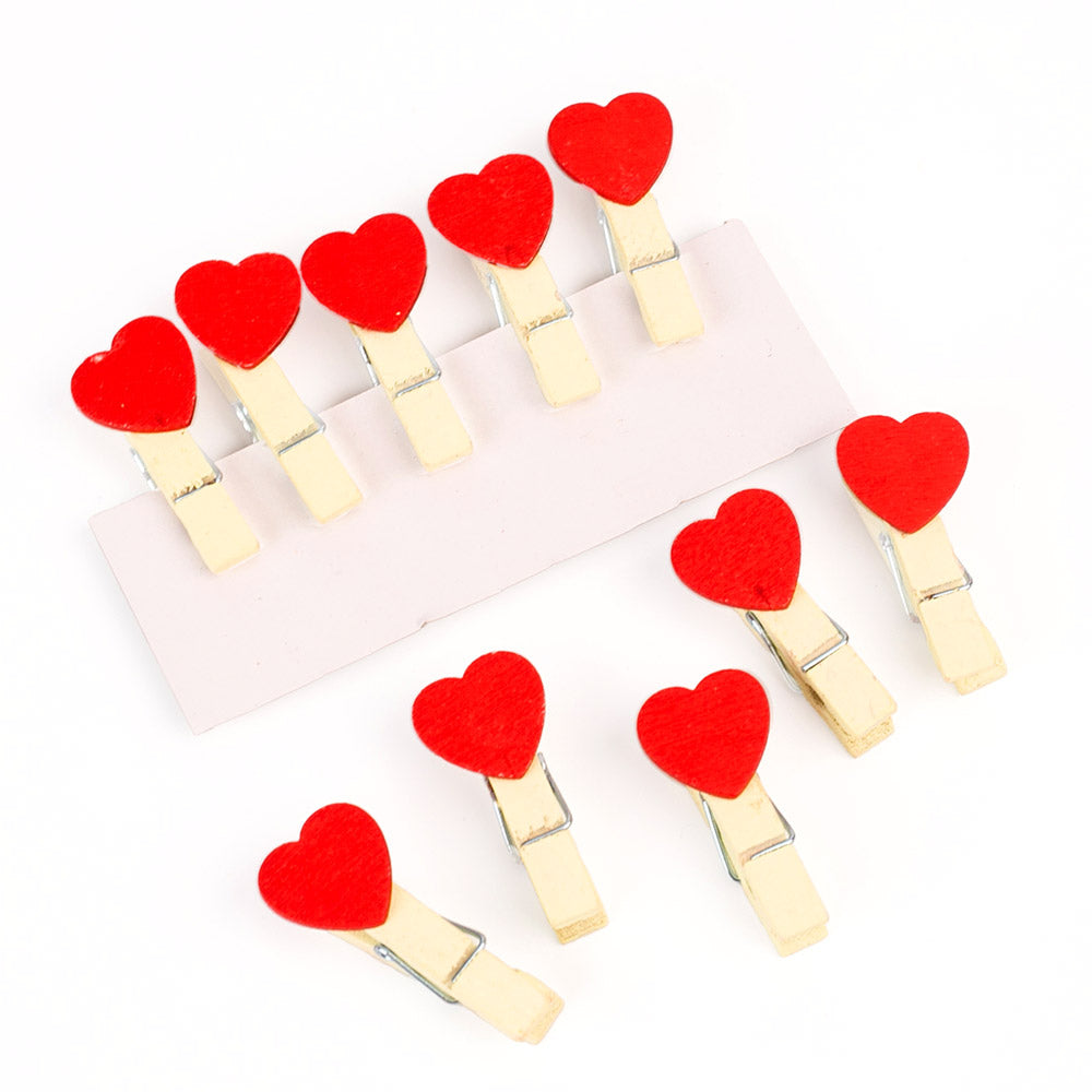 Mini clesti decorativi INIMA - set 10 buc