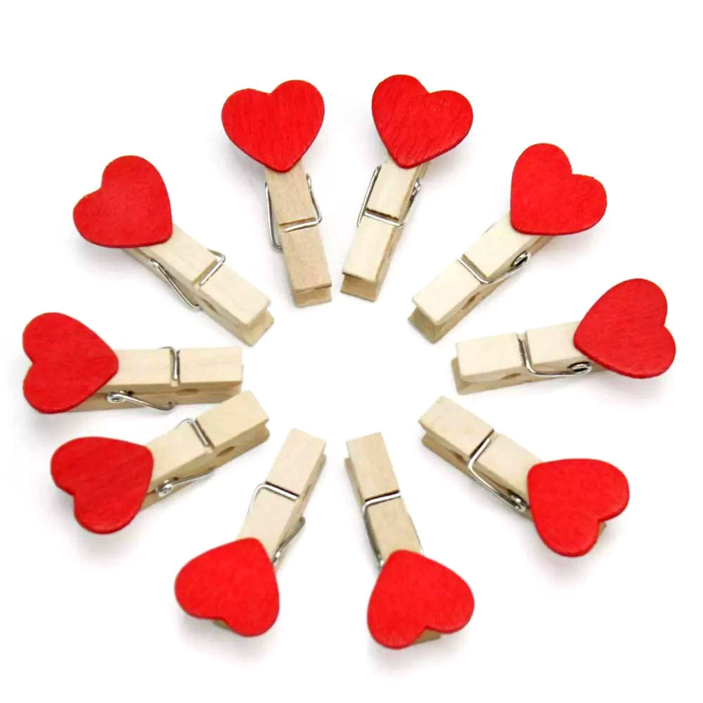 Mini clesti decorativi INIMA - set 10 buc