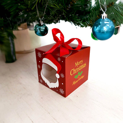 Cutie cani Craciun cu funda rosie B7123049 - Green Print