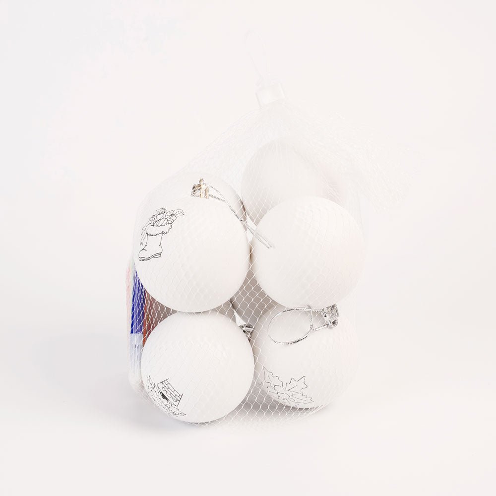 Globuri de brad de colorat - set 8 buc GL9032017 - Green Print