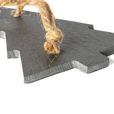 Ornament de brad din ardezie BRAD XM1299S1512 - Green Print