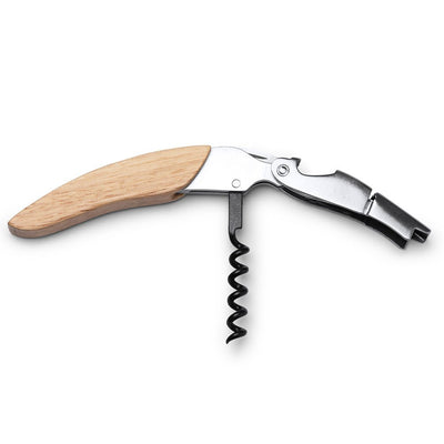 Tirbuson profesional metalic cu maner de lemn PORTO SC1193S129 - Green Print