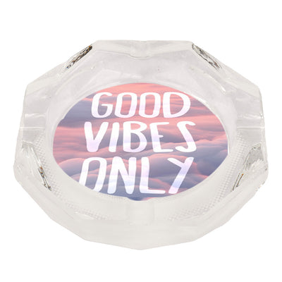 Scrumiera sticla sublimabila HEXAGONALA