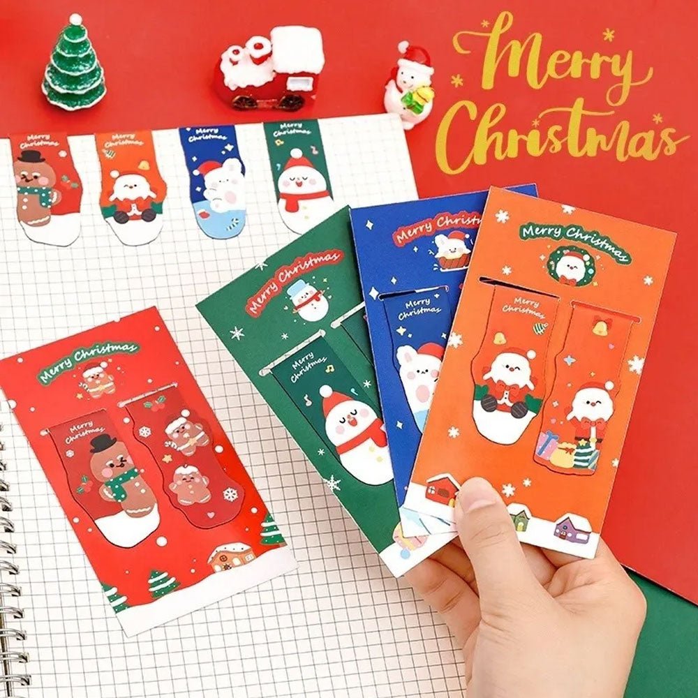 Semn de carte magnetic CRACIUN - set 2 buc MG660918 - Green Print