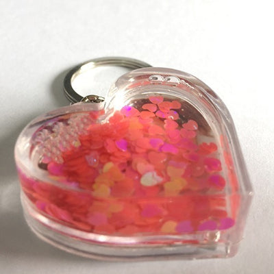 Breloc glob foto inima