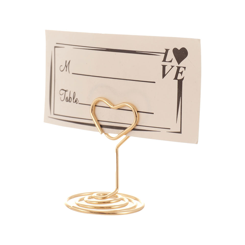 Suport metalic numere de masa Place Card - INIMA