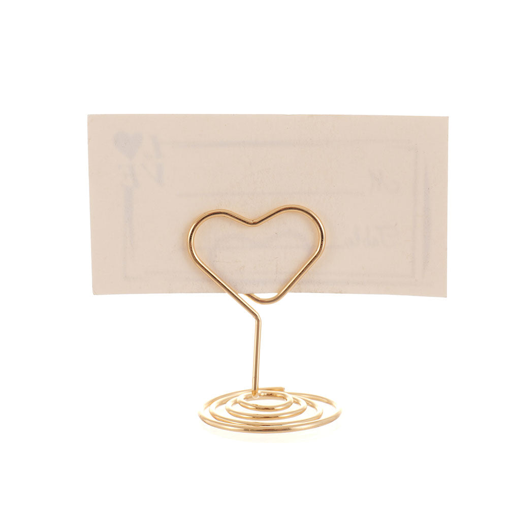 Suport metalic numere de masa Place Card - INIMA