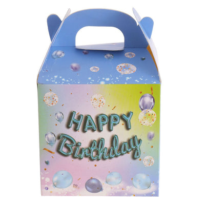 Cutie cani cu maner HAPPY BIRTHDAY bleu B156459 - Green Print