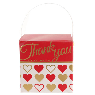 Cutie cani cu maner - THANK YOU B665712 - Green Print