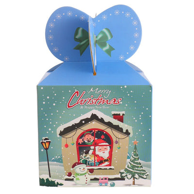 Cutie cani 3D Craciun albastra B7-15 - Green Print