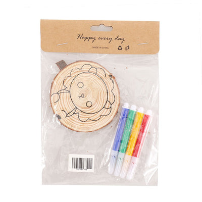 Set de colorat Felie de Lemn DY217168 - Green Print