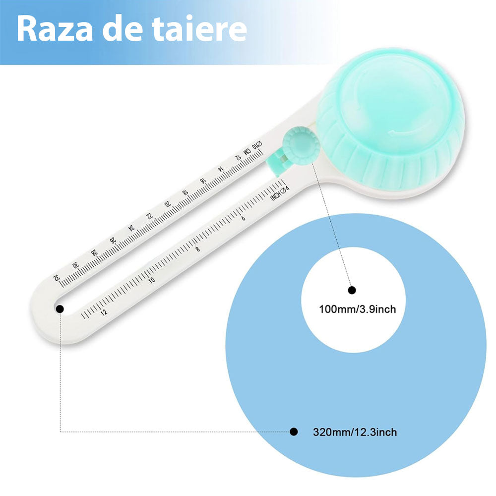 Cutter rotativ - pentru taiere pe rotund 10-32 cm