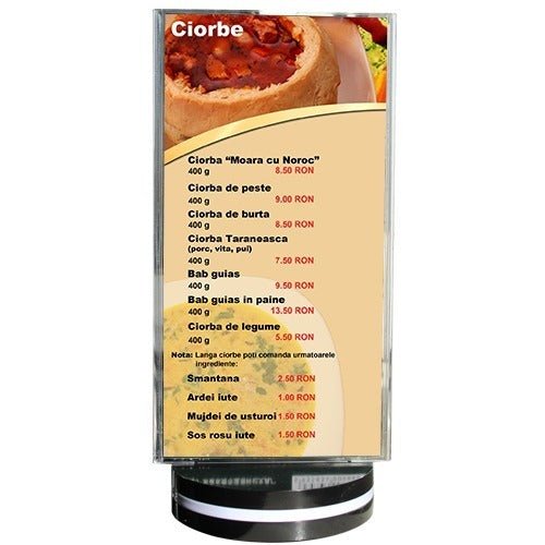 Suport meniu rotativ K-686 - Green Print