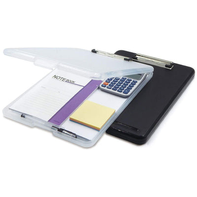 Clipboard din plastic transparent cu depozitare de foi PH345147 - Green Print