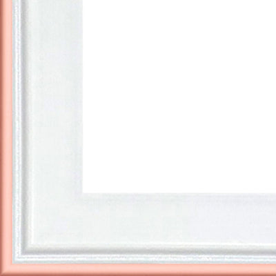 Rama foto Barcelona alb+auriu rose A3 FP0941A331 - Green Print