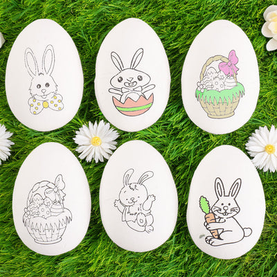 Oua de Paste de colorat - set 6 buc