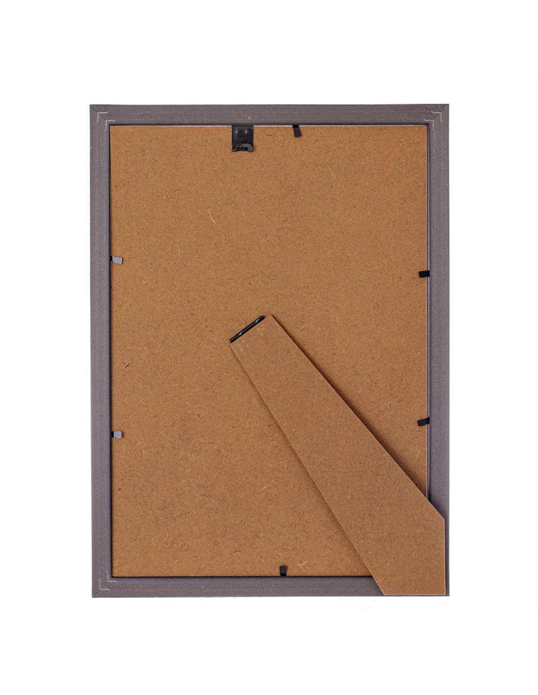 Rama foto Leon argintiu texturat A4