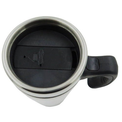 Cana metal insertie foto 450ml + cutie individuala A5122 - Green Print