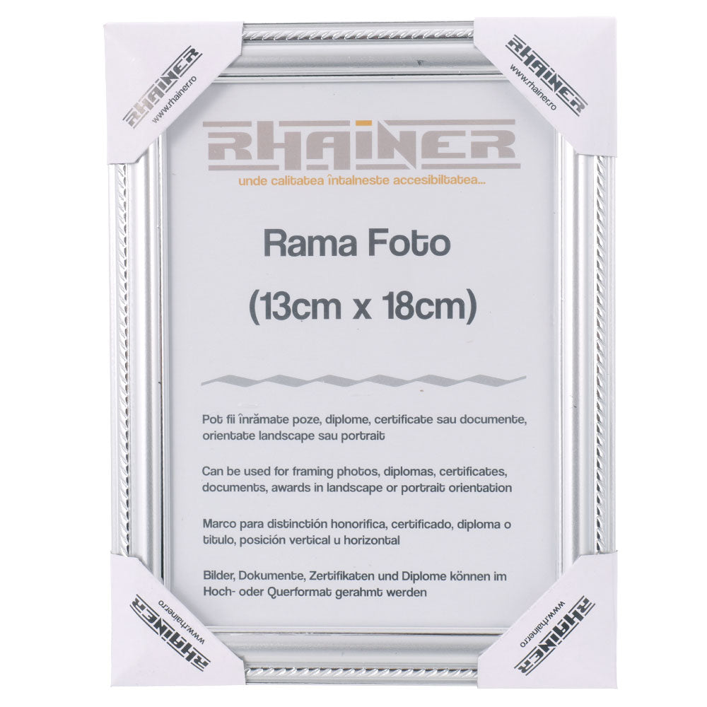 Rama foto Athos argintiu 13x18
