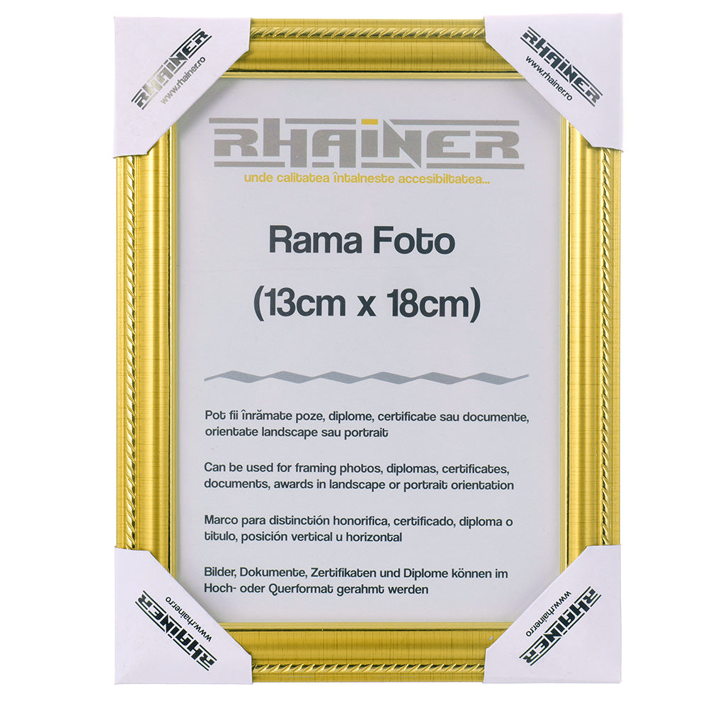 Rama foto Athos auriu 13x18