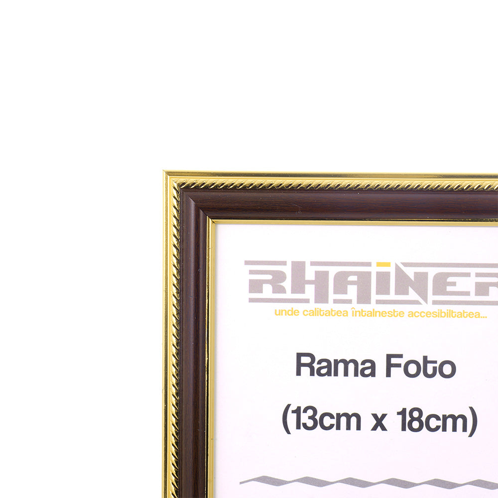 Rama foto Athos maro+auriu 13x18