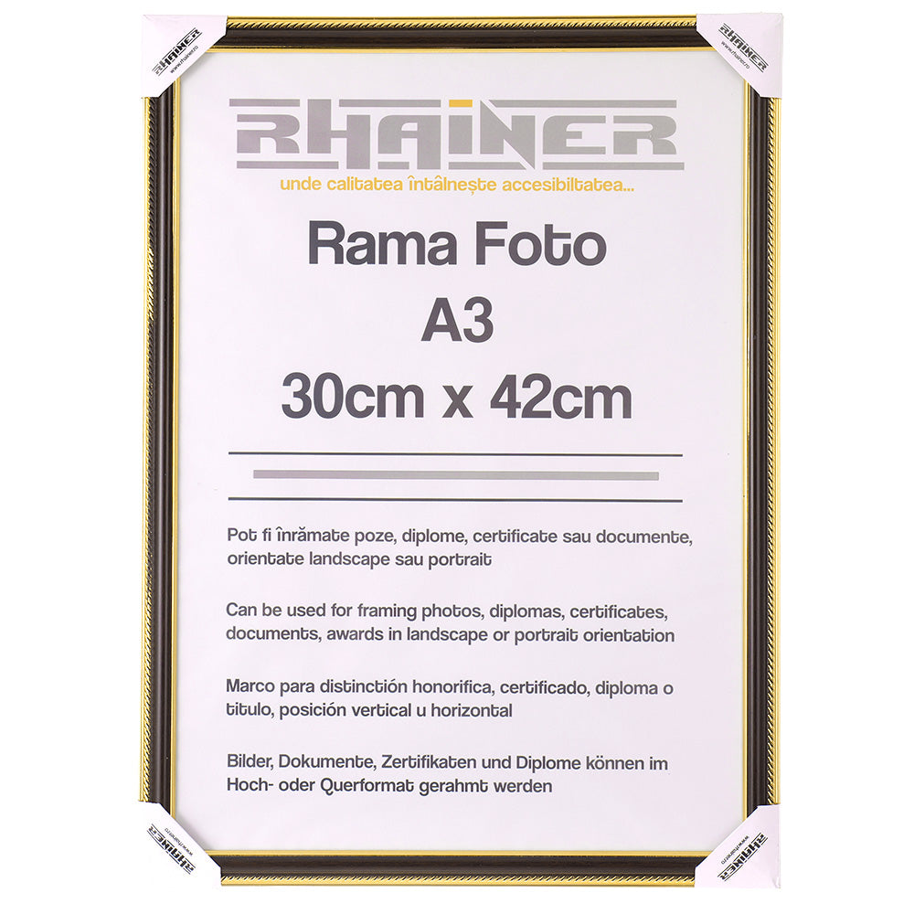 Rama foto Athos maro+auriu A3