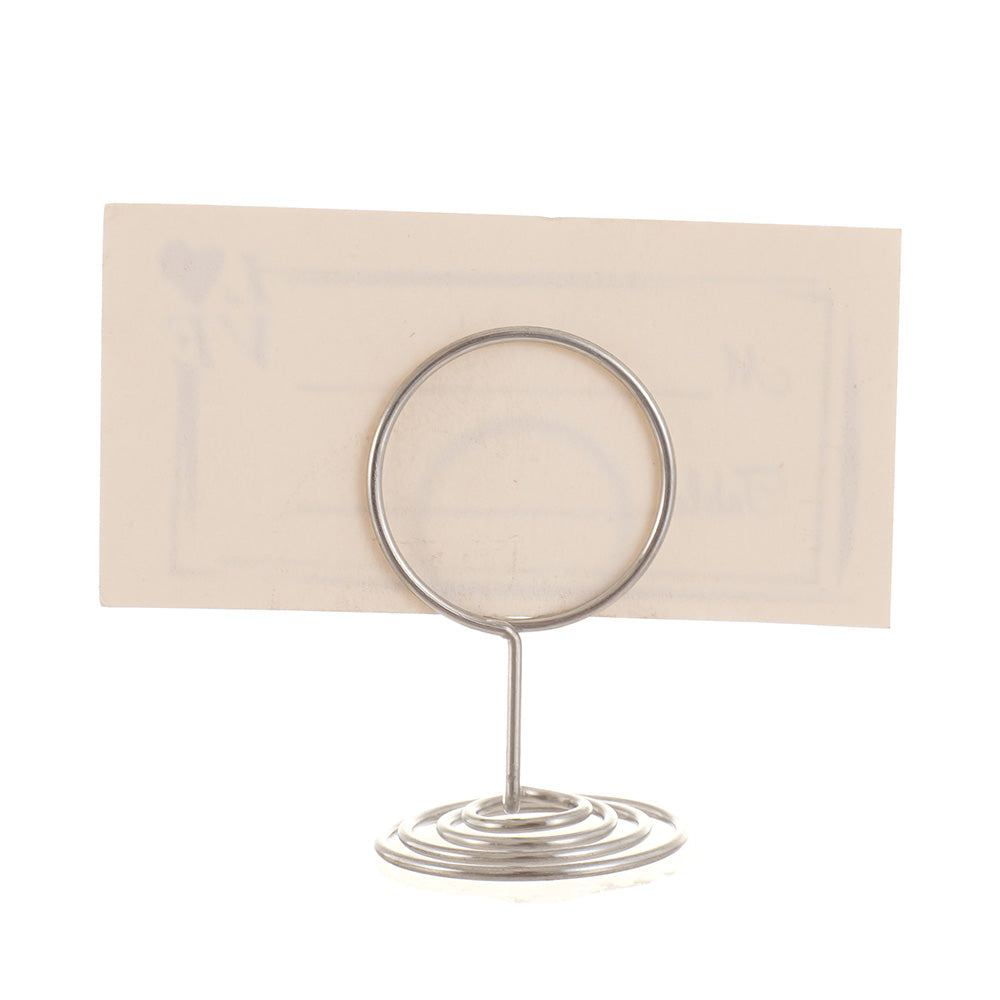 Suport metalic numere de masa si place card - ROTUND