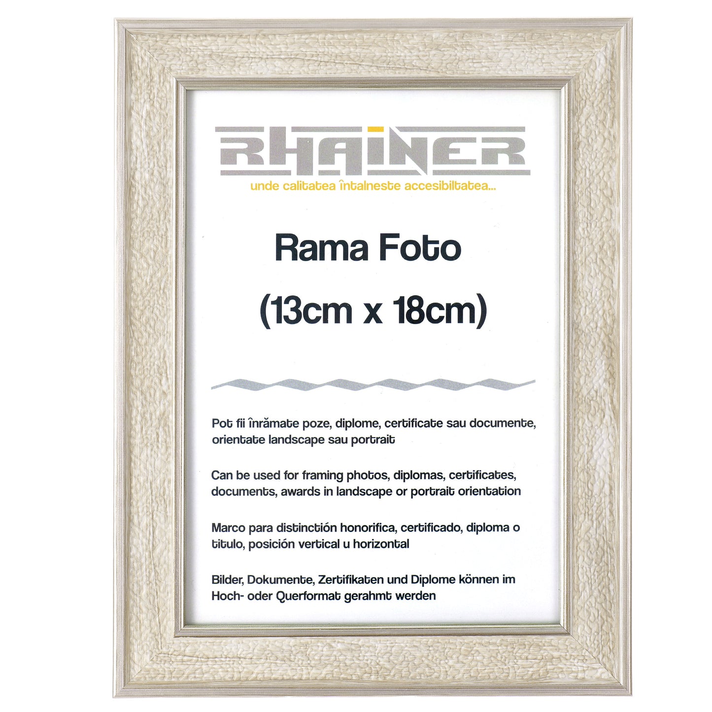 Rama foto Porto argintiu 13x18