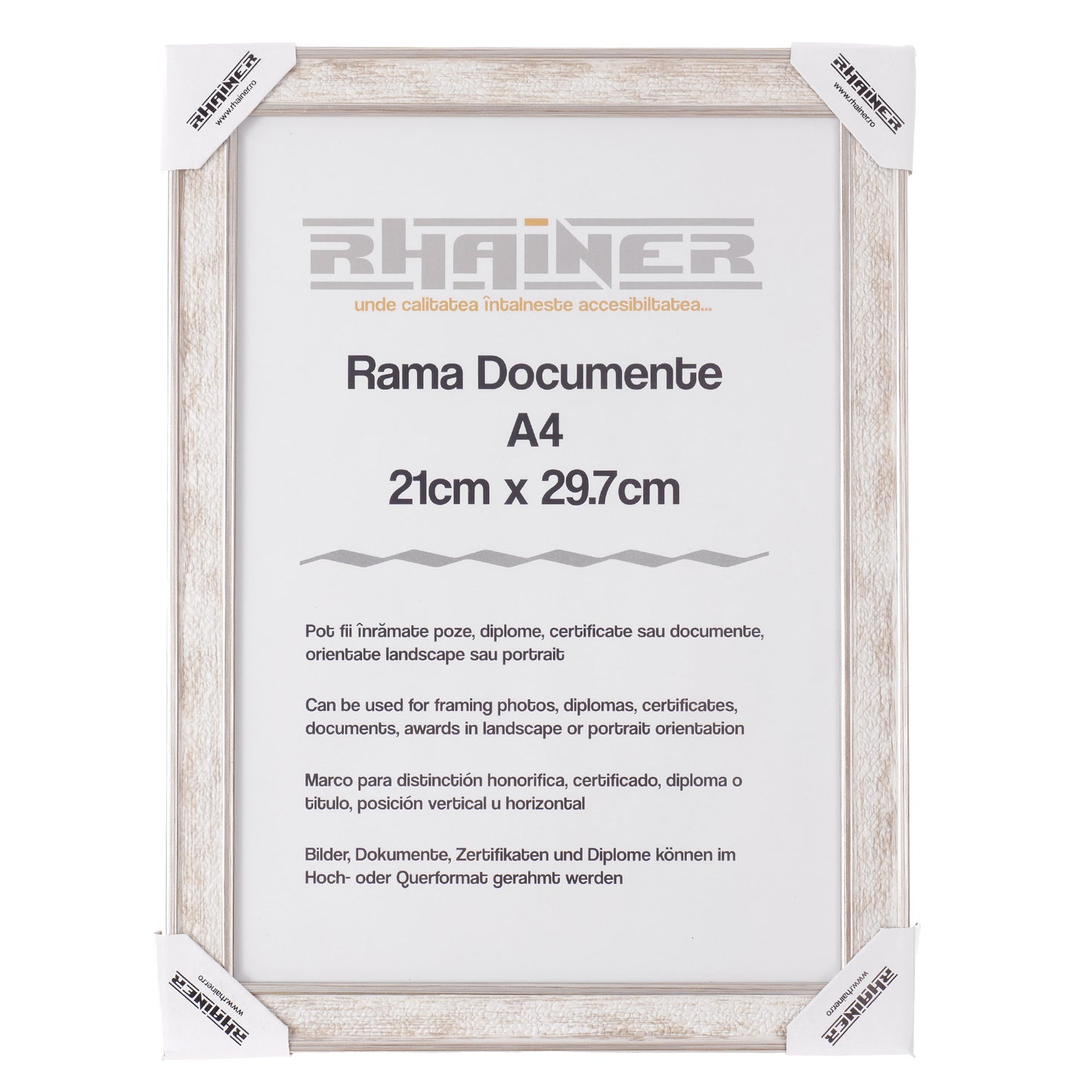 Rama foto Porto argintiu A4