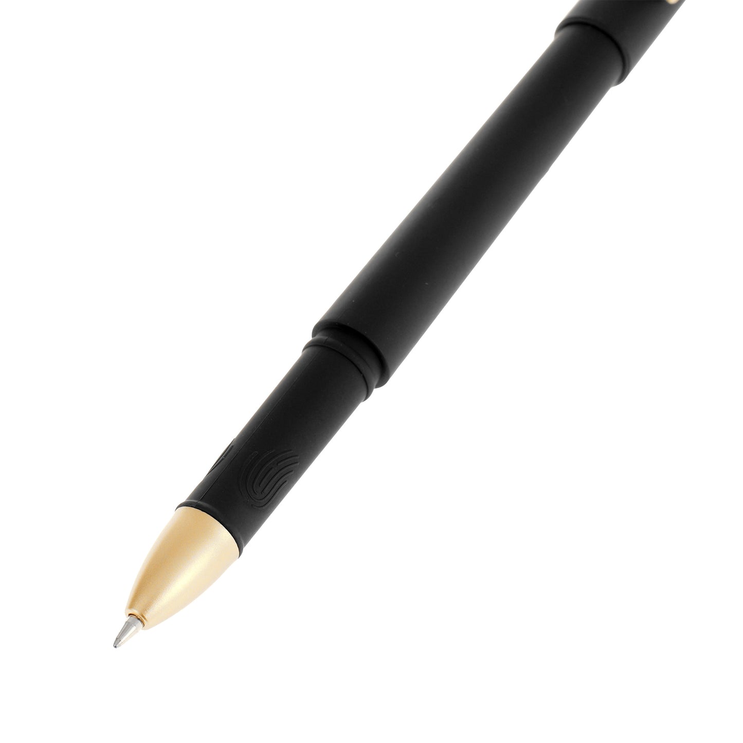 Pix plastic cu capac negru+auriu BIRRO