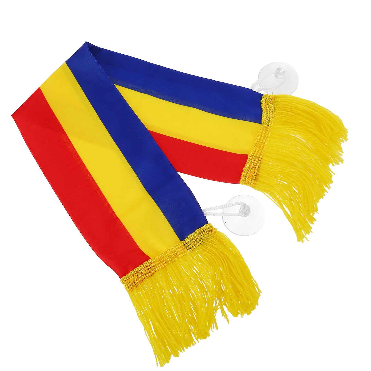 Mini esarfa tricolor pentru interior AUTO cu ventuze