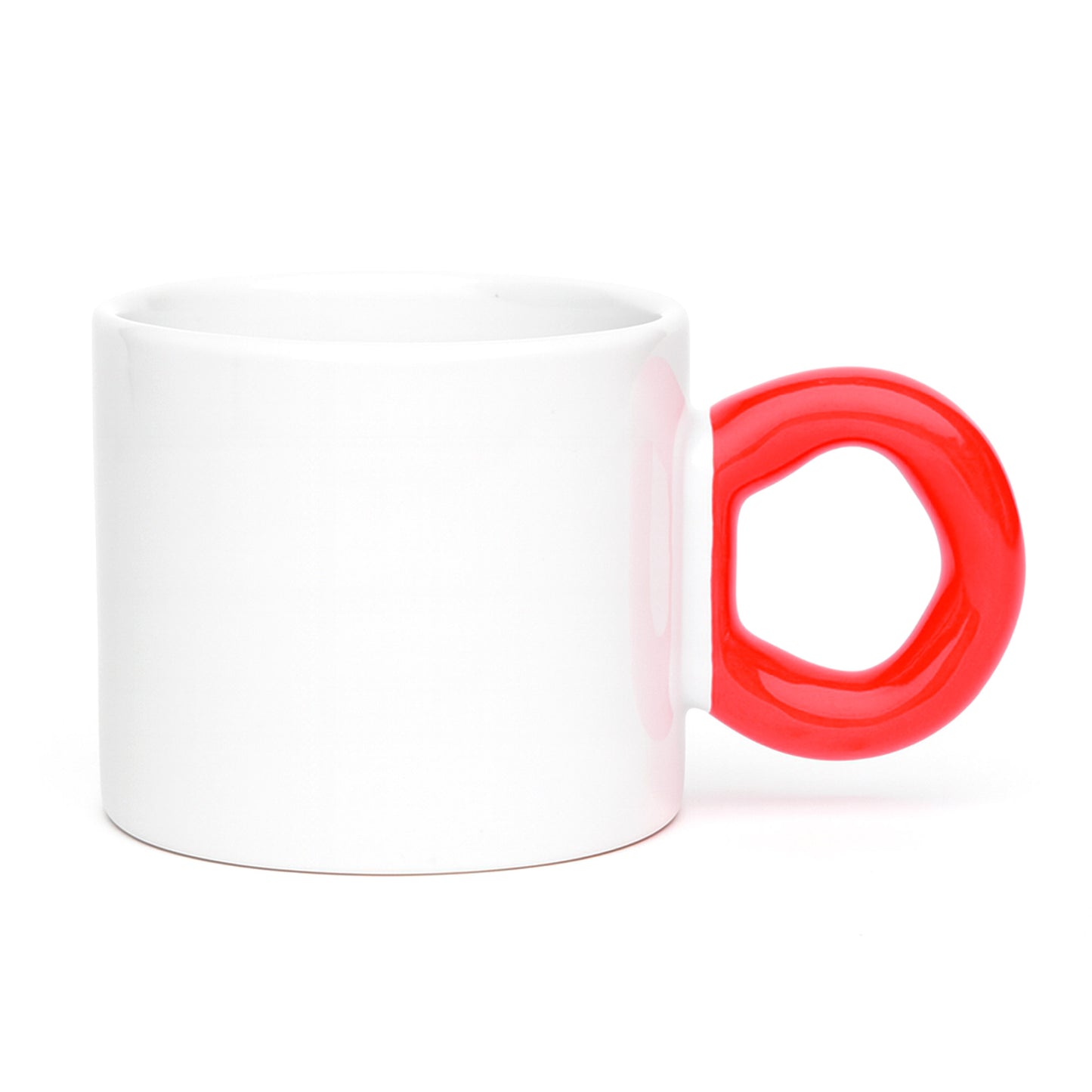 Cana maner colorat GRAB + cutie individuala A030512 - Green Print