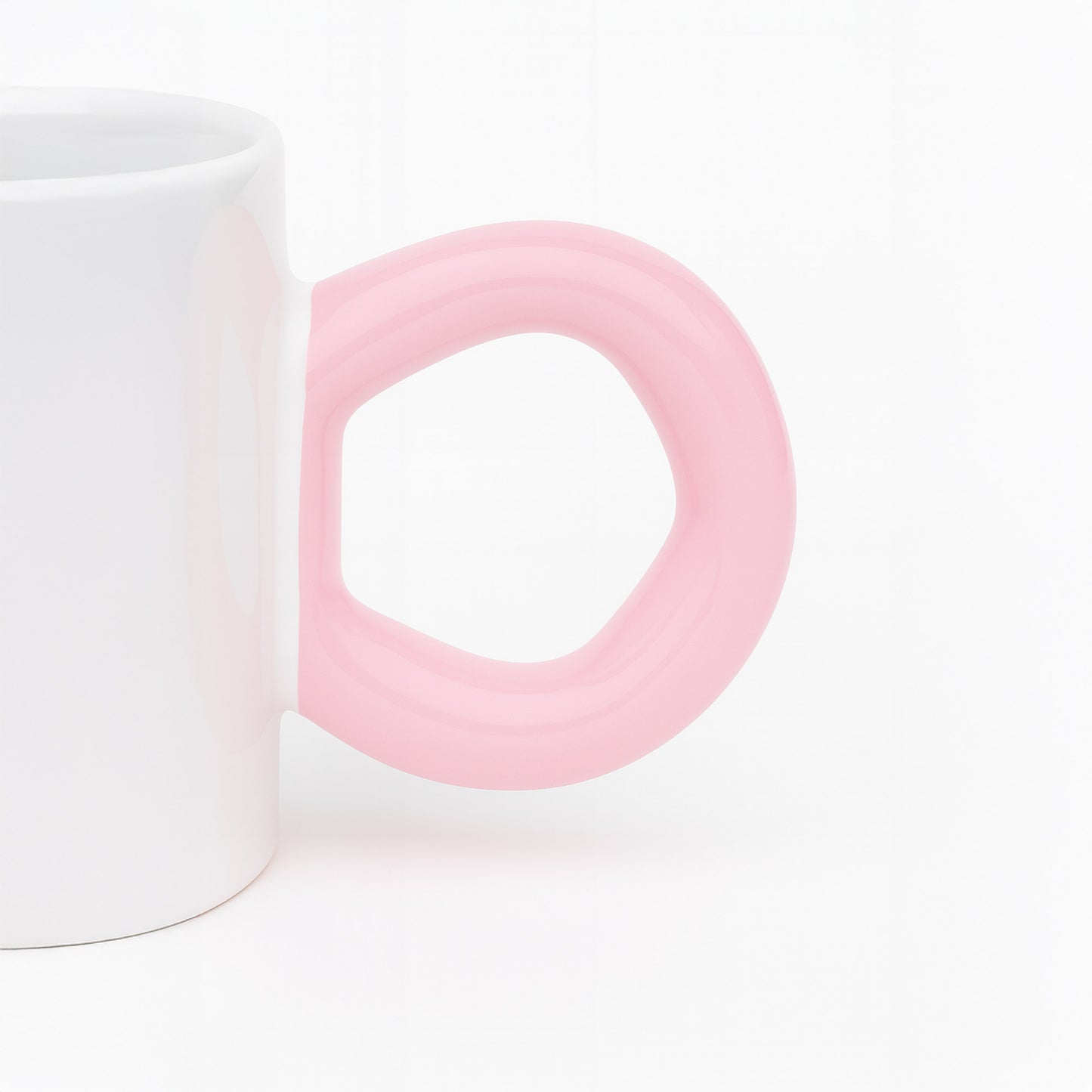 Cana maner colorat GRAB + cutie individuala A030513 - Green Print