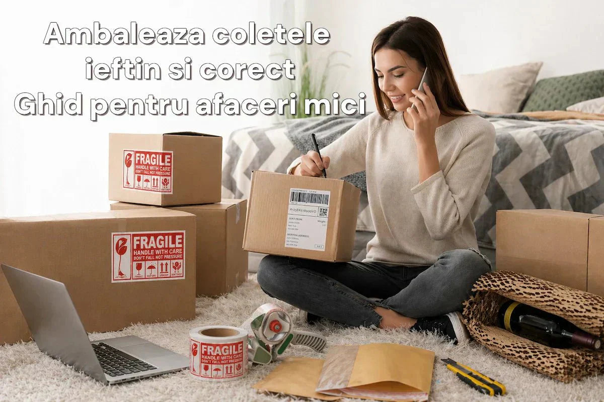 Cum Să Ambalezi Coletele Corect Pentru Curier. Ghid Pentru Afaceri Mici - Green Print