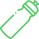 Bidoane sport - Green Print