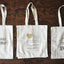 Geanta canvas TOTE maner alb