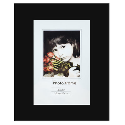 Rama foto sticla Cordoba negru 10x15