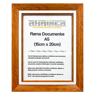 Rama foto Tenerife maro+alb A5