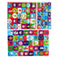 Stickere Craciun - set 100 buc