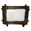 Placa ardezie pe suport de lemn