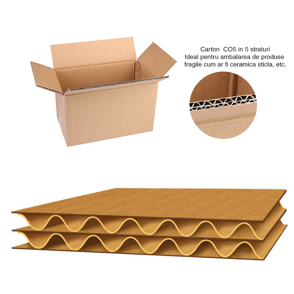 Cutie carton CO5 420x280x330 - set 10buc