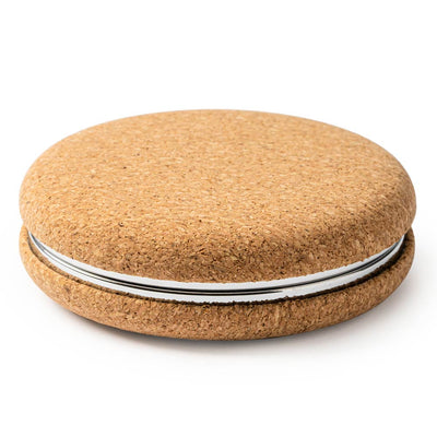 Oglinda de buzunar din pluta MACARON