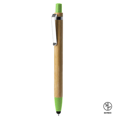 Pix din bambus si fibra de grau cu stylus pentru touchscreen OASIS