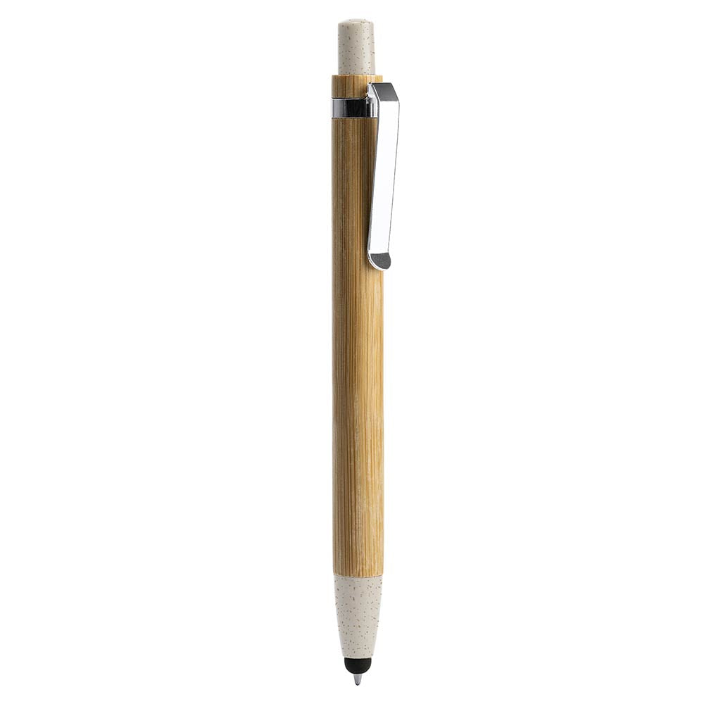 Pix din bambus si fibra de grau cu stylus pentru touchscreen OASIS