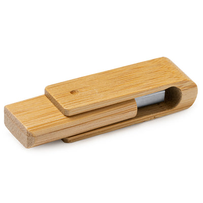 Stick USB cu carcasa de lemn