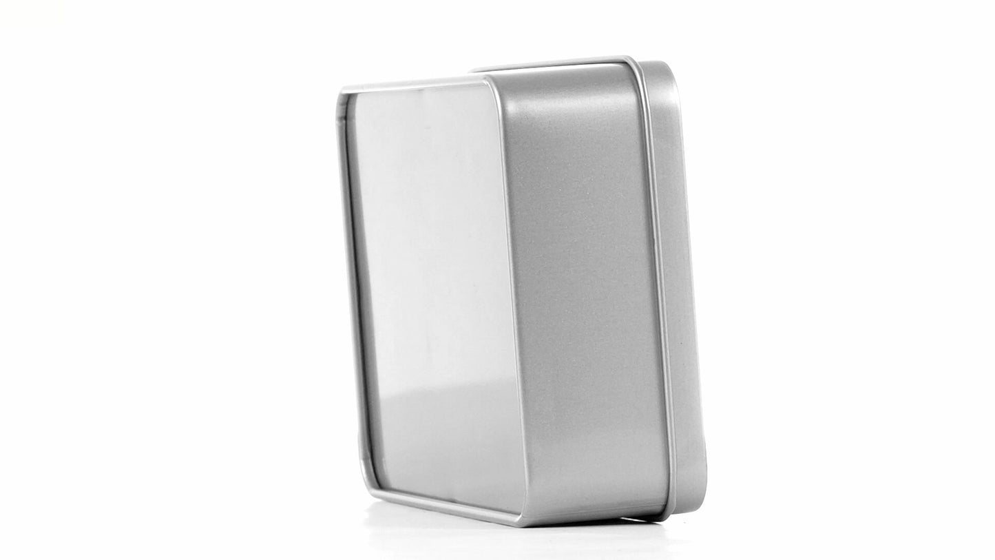 Medium rectangular metal box 12x10x4