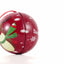 Glob de brad metalic rosu cu model ren Ø7 cm XM787812 - Green Print