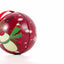 Glob de brad metalic rosu cu model ren Ø7 cm XM787812 - Green Print