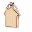 Breloc gravabil casa lemn+metal KO1148S129 - Green Print